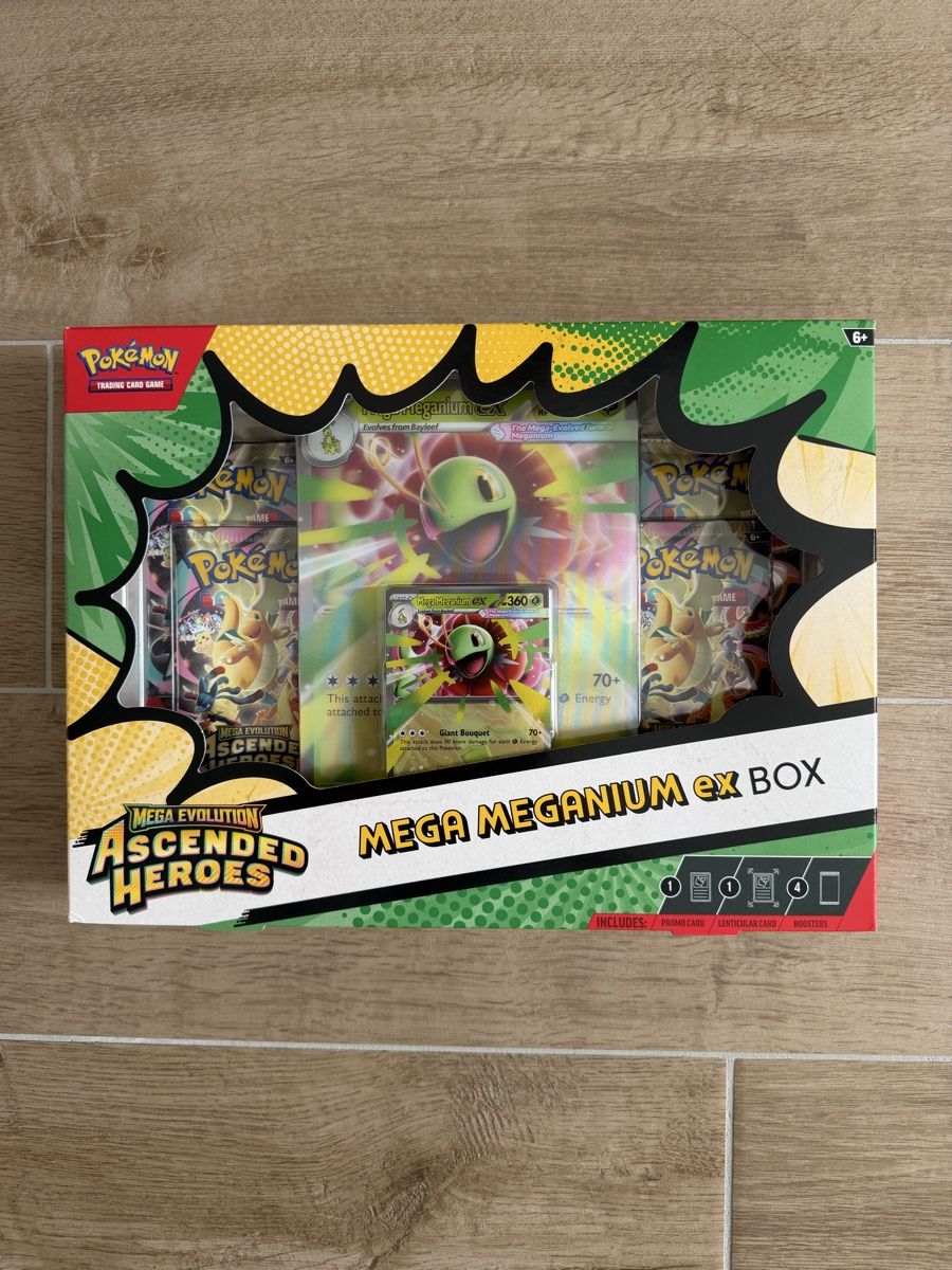 Pokémon Carte collezionabili: Ascended Heroes: Mega Meganium ex Box - Box Sets – Nuovo e nell'imballaggio originale da Dino venduto da Robtherabbit
