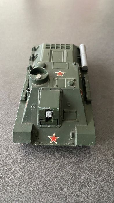 Solido Modellini d'auto: Solido Char militaire SU 100 URSS, réf. 208 - 3/1964 – Usato da Meyrin venduto da Abac007 3