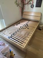 Komfortables Jugendbett Ahorn (120x200 cm) inkl. Lattenrost