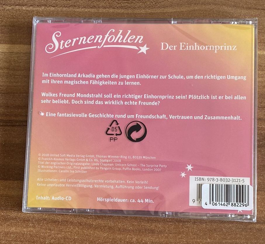 Audiolibri: Sternenfohlen Der Einhornprinz – Nuovo e nell'imballaggio originale da Wagenhausen venduto da Svema 1