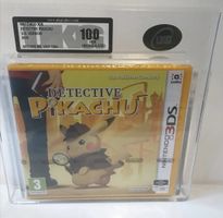 Nintendo DS DETECTIVE PIKACHU Graded 100 Gem Mint UKG