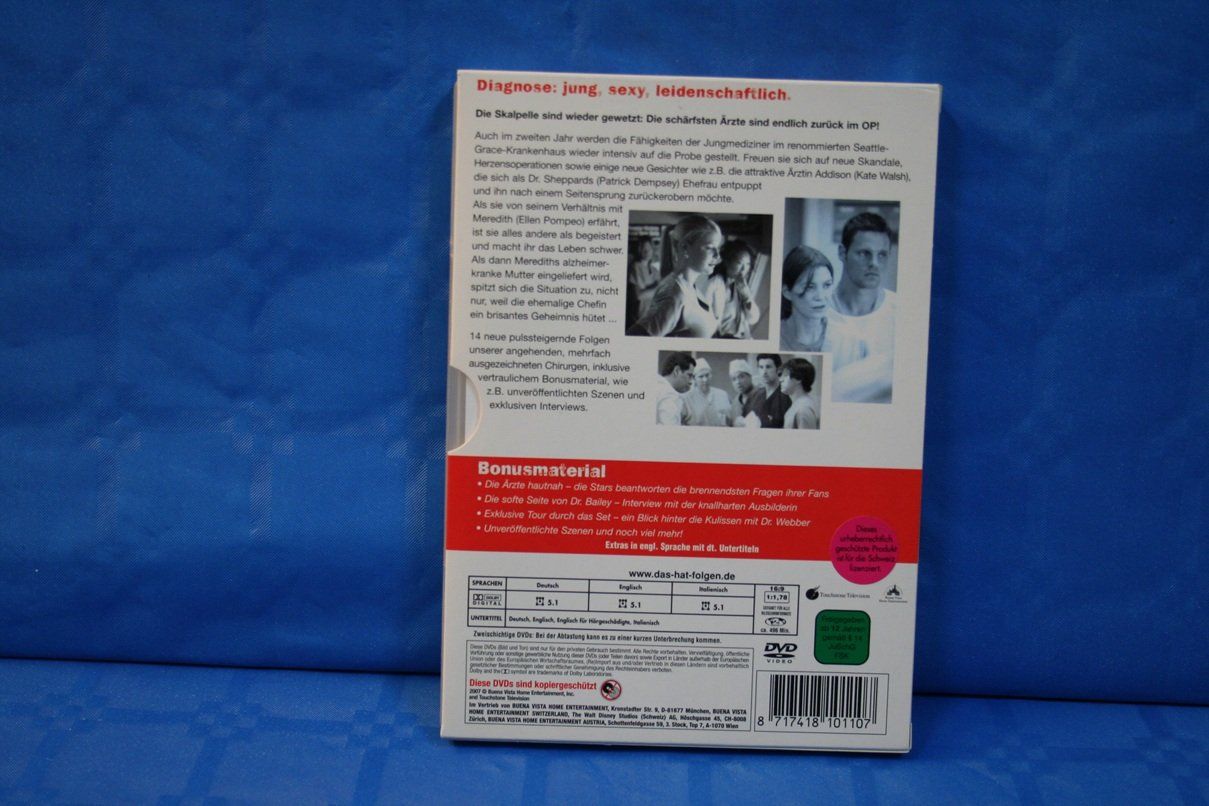 Tutti i DVDs: DVD "Grey’s Anatomy" – Usato da Wettingen venduto da zibi137 1