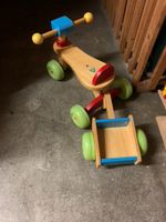 Holz Lauflernroller mit Anhänger