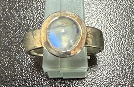 Ring, Silber, Mondstein, Durchm. 53cm (29)