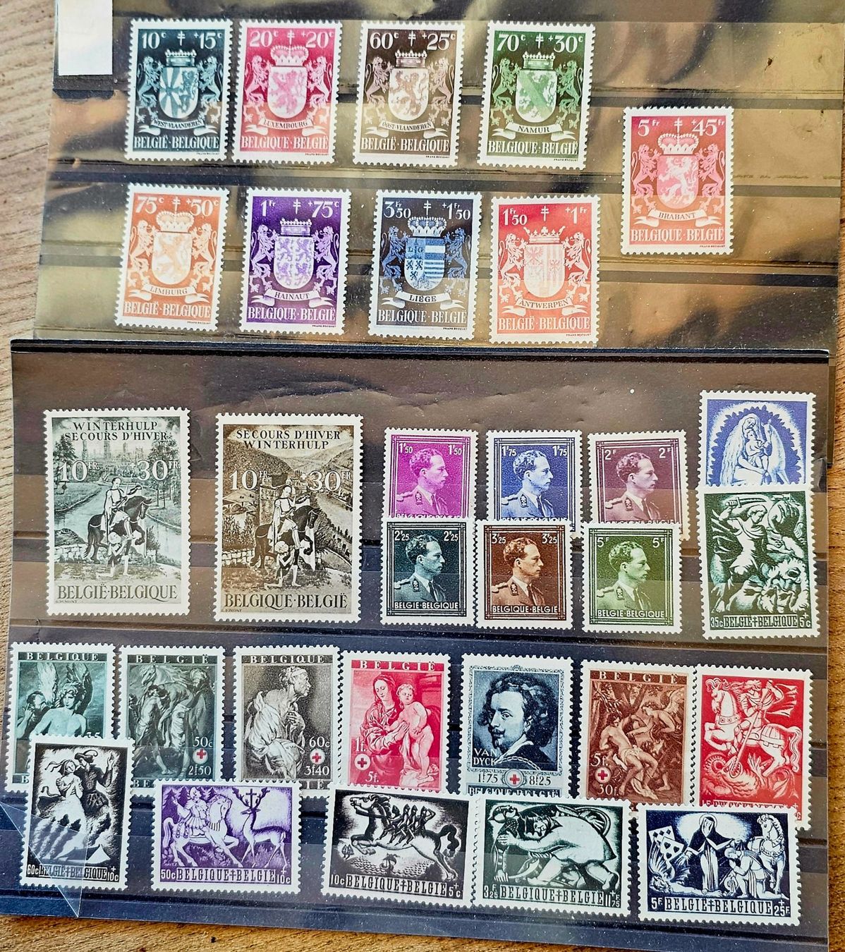 Tous les timbres: BELGIQUE timbres neufs ** – Neuf (Voir description) à Les Valettes par Nuba1