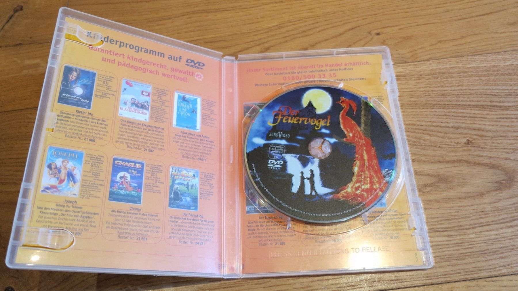 Tutti i DVDs: Der Feuervogel – Usato da Bettmeralp venduto da stermei 2