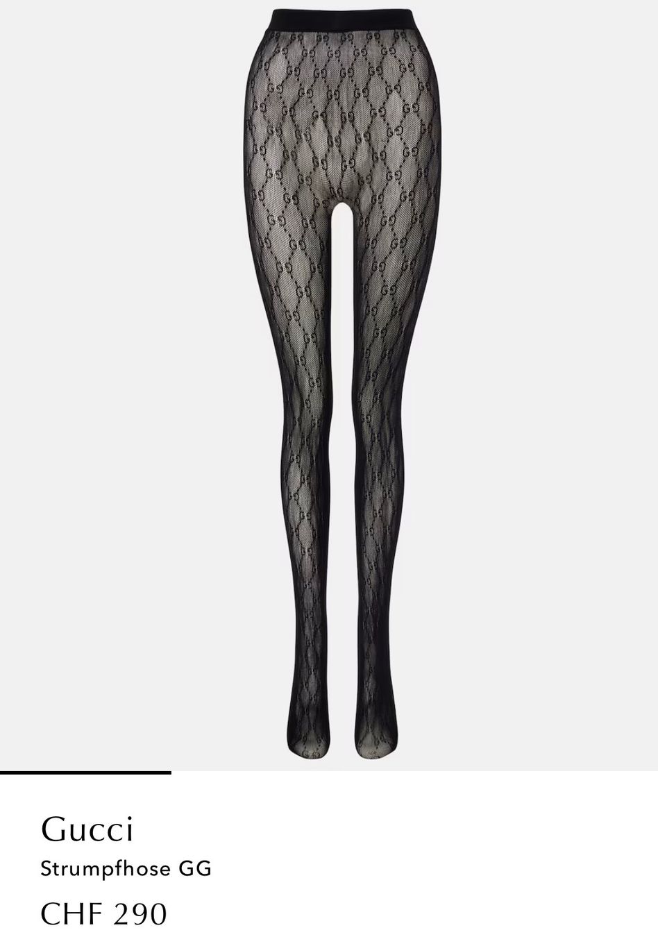 Gucci Calze & Collant: Gucci Strumpfhose GG – Nuovo (secondo la descrizione) da Regensdorf venduto da Sunny290514