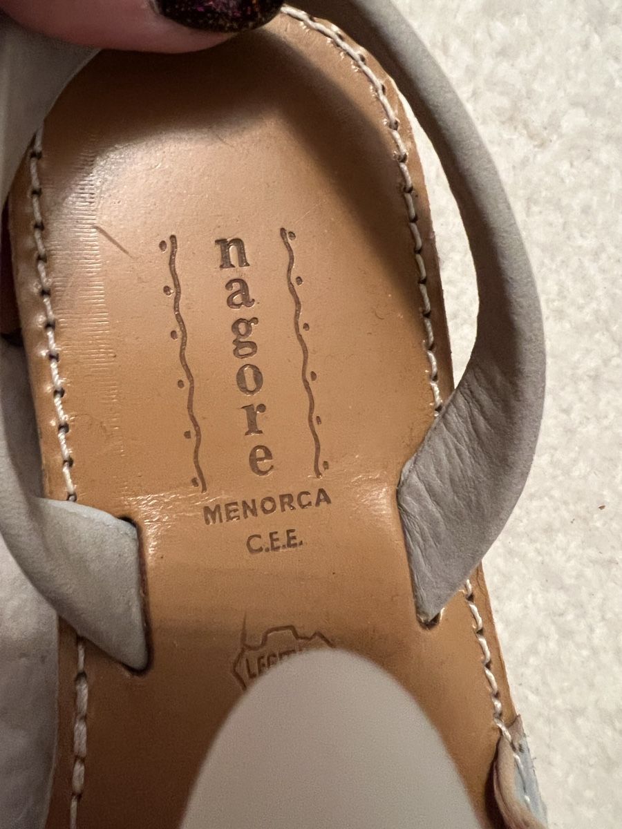 Scarpe da donna: NEUWERTIG**SANDALE BLAU Gr.38**SEHR BEQUEM*** – Nuovo (secondo la descrizione) da Zürich venduto da Ceca52 6
