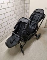 Top Zwillingskinderwagen ABC Design Zoom, schwarz,