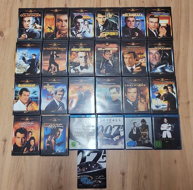 Tutti i DVDs: Komplette James Bond Collection – Usato da St. Margrethen SG venduto da SamusAran 1