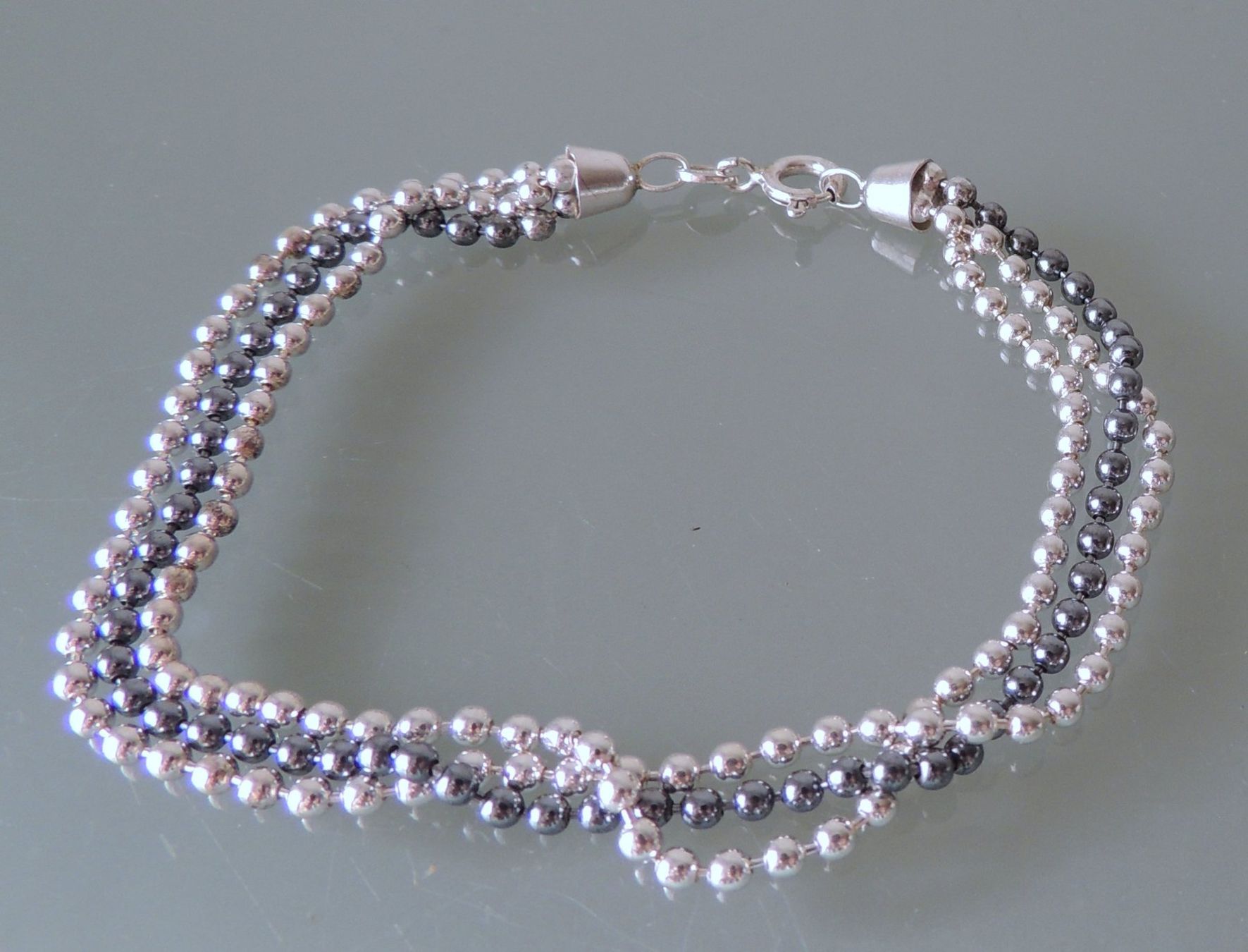 Bracciali & Braccialetti: Silber 925 Armband 18,5 cm – Usato da Waldenburg venduto da schaller707