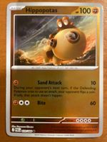 Pokemon Hippopotas Reverse (Versand gratis)