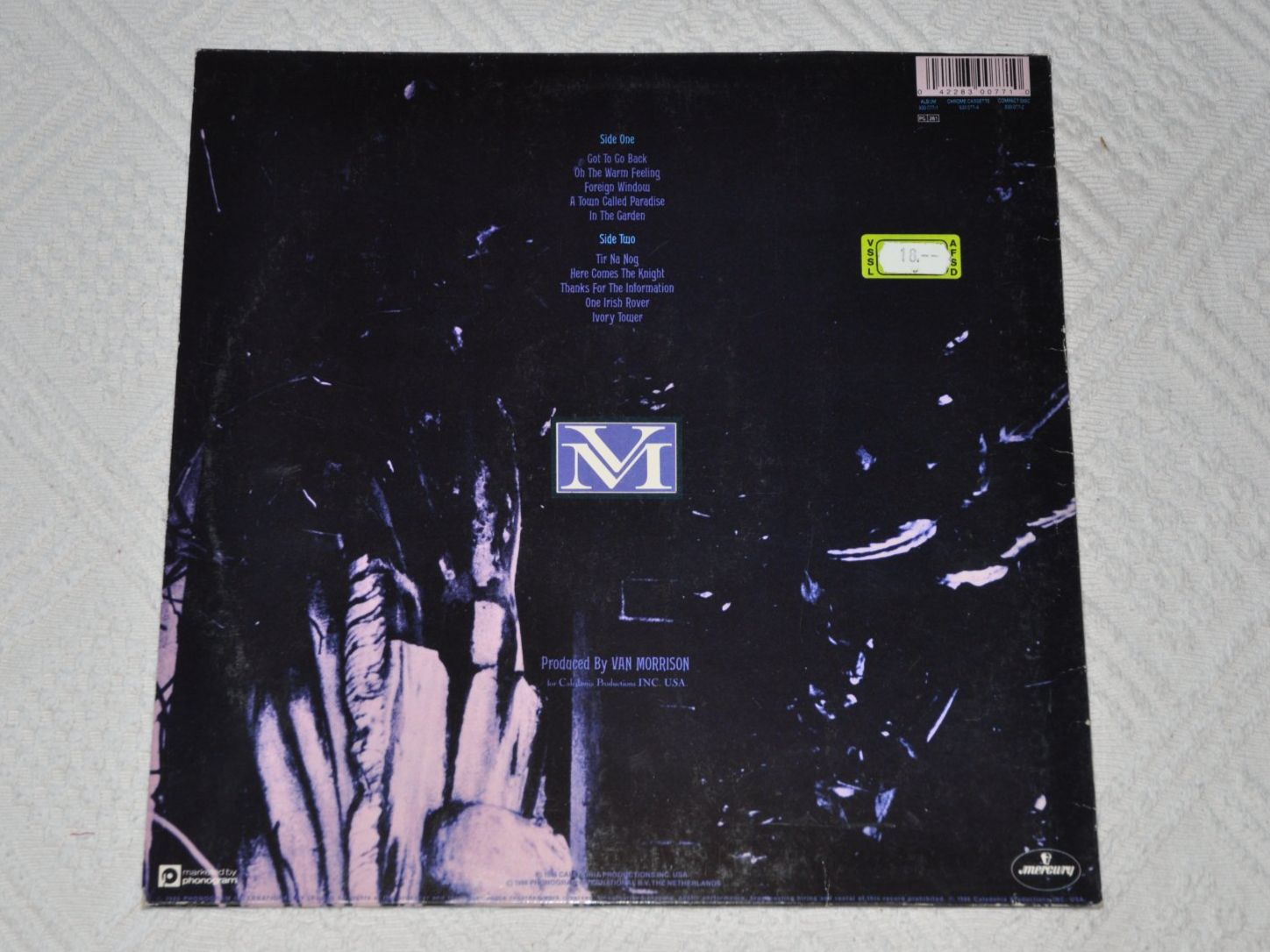Vinyles: LP Van Morrison - No Guru. No Method. No Teacher – D'occasion à Boll par Theodora15 1