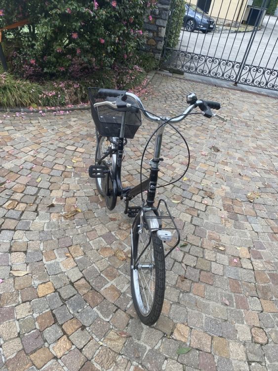 Vélo Pliant Vintage GRAZIELLA - 16 Pouces - À Réparer (roulettes) - Occasion