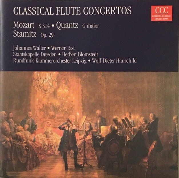 CD: Mozart/Quantz/Stamitz - Flötenkonzerte der Klassik – Usato da Grüningen venduto da azulamarillo