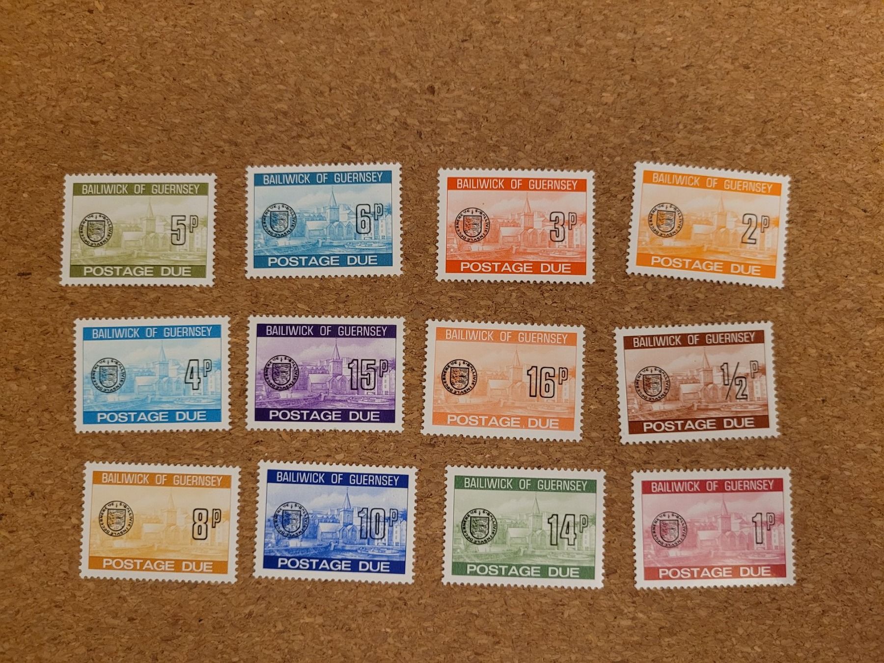 Alle Briefmarken: Marken Guernsey – Gebraucht aus Inwil von Flower2325