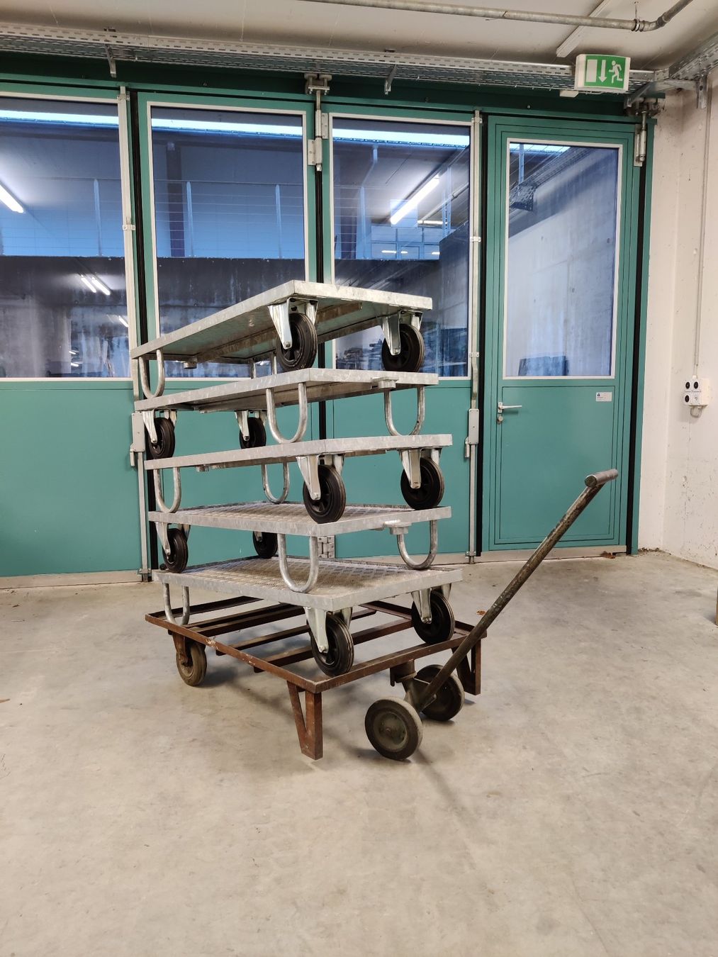 Koffer & Taschen: Materialtransporter / Leiterwagen aus Metall – Neu (gemäss Beschreibung) aus Fischbach-Göslikon von Elektromech_Verkauf 3