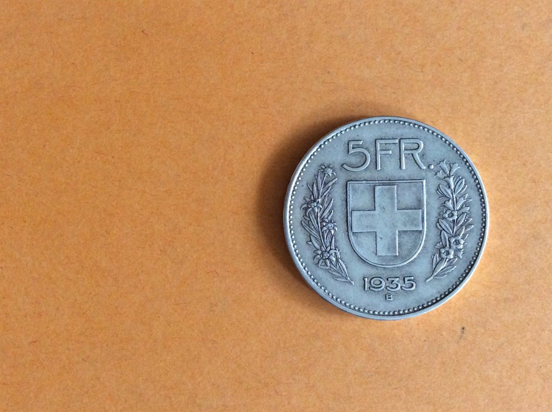 Toutes les monnaies: 5 francs  1935 – D'occasion à Genève par pie_fh2d