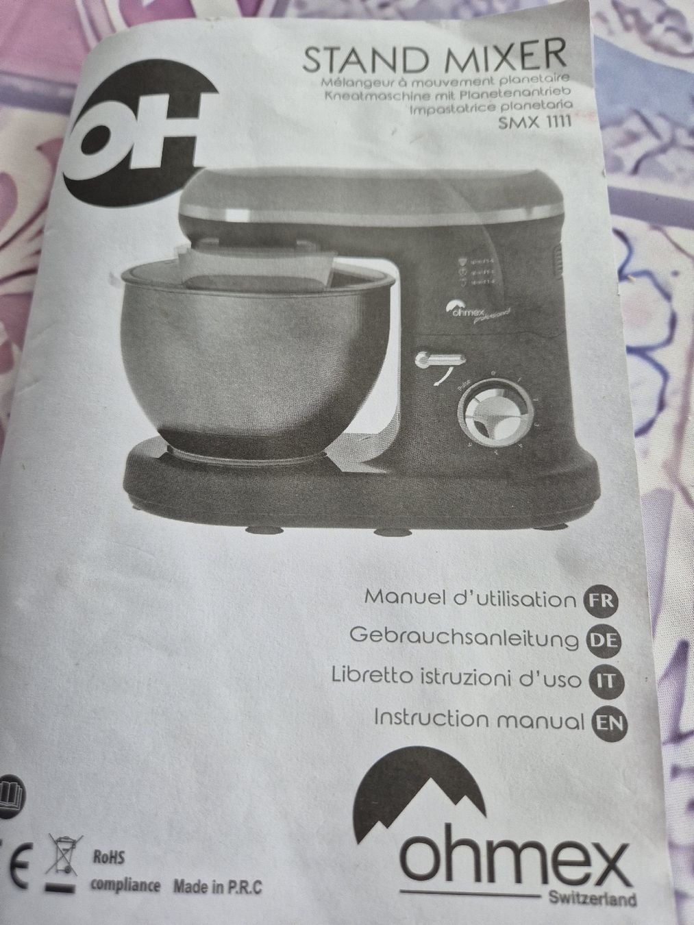 Ohmex Küchengeräte: Ohmex Küchenmaschine  – Gebraucht aus Kerns von ton_rrg6 2