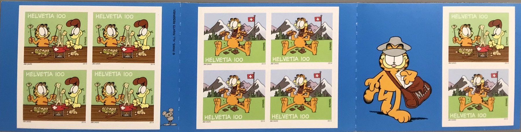 Tutti i francobolli: 2014 Garfield MH 0-134 postfrisch  KW 30.- – Nuovo (secondo la descrizione) da Eggersriet venduto da stamp303 1