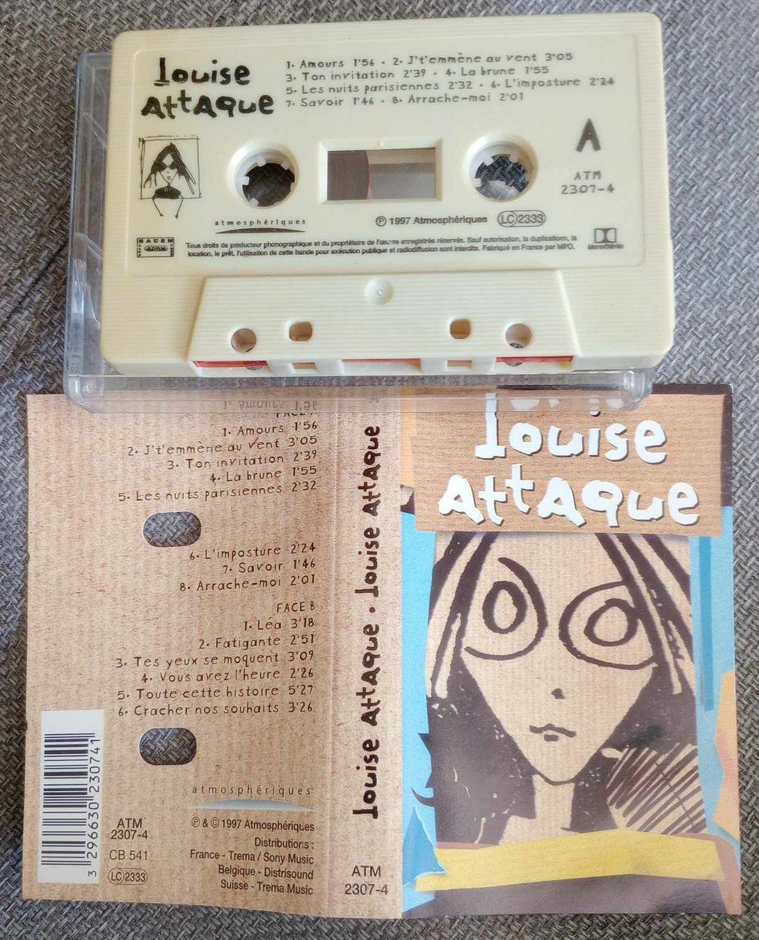 Musicassette: Louise Attaque / MC cassette 1997 – Usato da Le Locle venduto da PereiraHugo 2