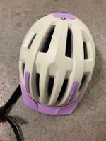 Childrens Bike Helmet white-purple adjustable used