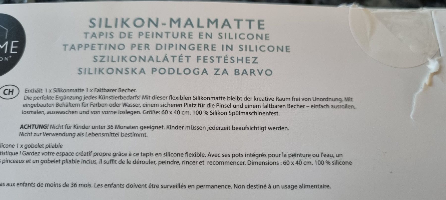 Kit bricolage: HOME CREATION Silikon-Malmatte 60x40 cm neu – Nuovo (secondo la descrizione) da egliswil venduto da Maggy6 1