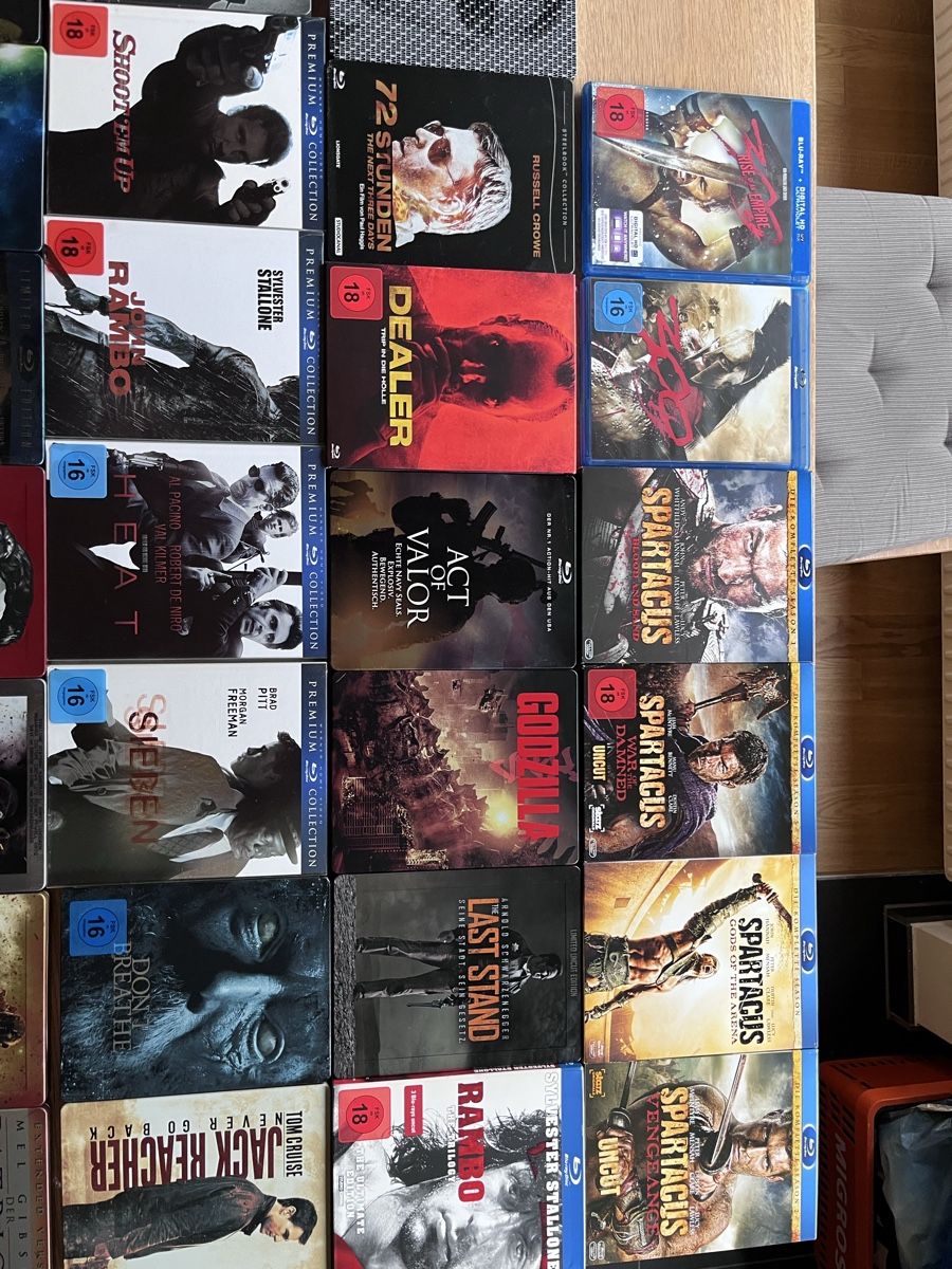 Tous les DVDs: Blu Ray Sammlung – D'occasion à Thun par grabenhans