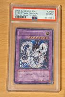 Yu-Gi-Oh PSA 10 Cyber Twin Dragon CRV-JP035 Ultimate Rare