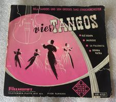 Béla Sanders Tanz streichorchester Vier Tango - Schallplatte