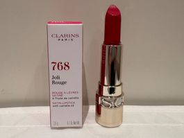Clarins Lipstick Joli Rouge - 768 Strawberry - NEW