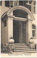 Arosa Bündner Heilstätte Hauptportal