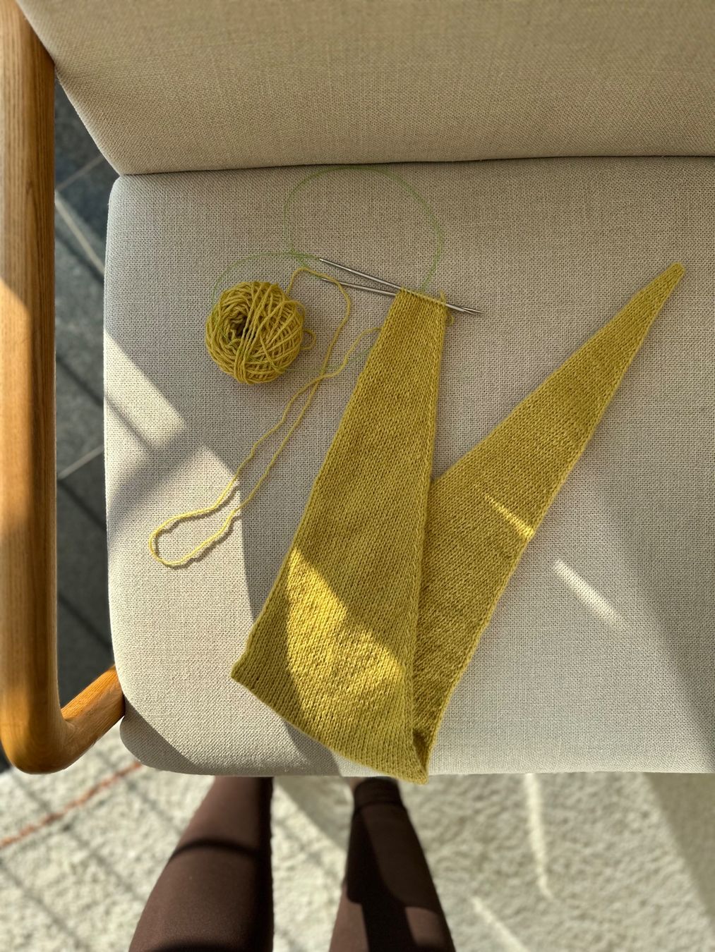 Foulard & Sciarpe: Handgestrickter Schal aus Caschmere – Nuovo (secondo la descrizione) da Ormalingen venduto da nude.knits 6