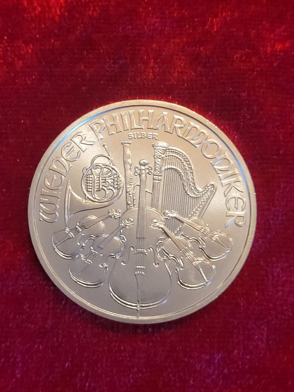Alle Münzen: 1 oz Wiener Philharmoniker 2025 – Gebraucht aus Neuenkirch von majortom30 1