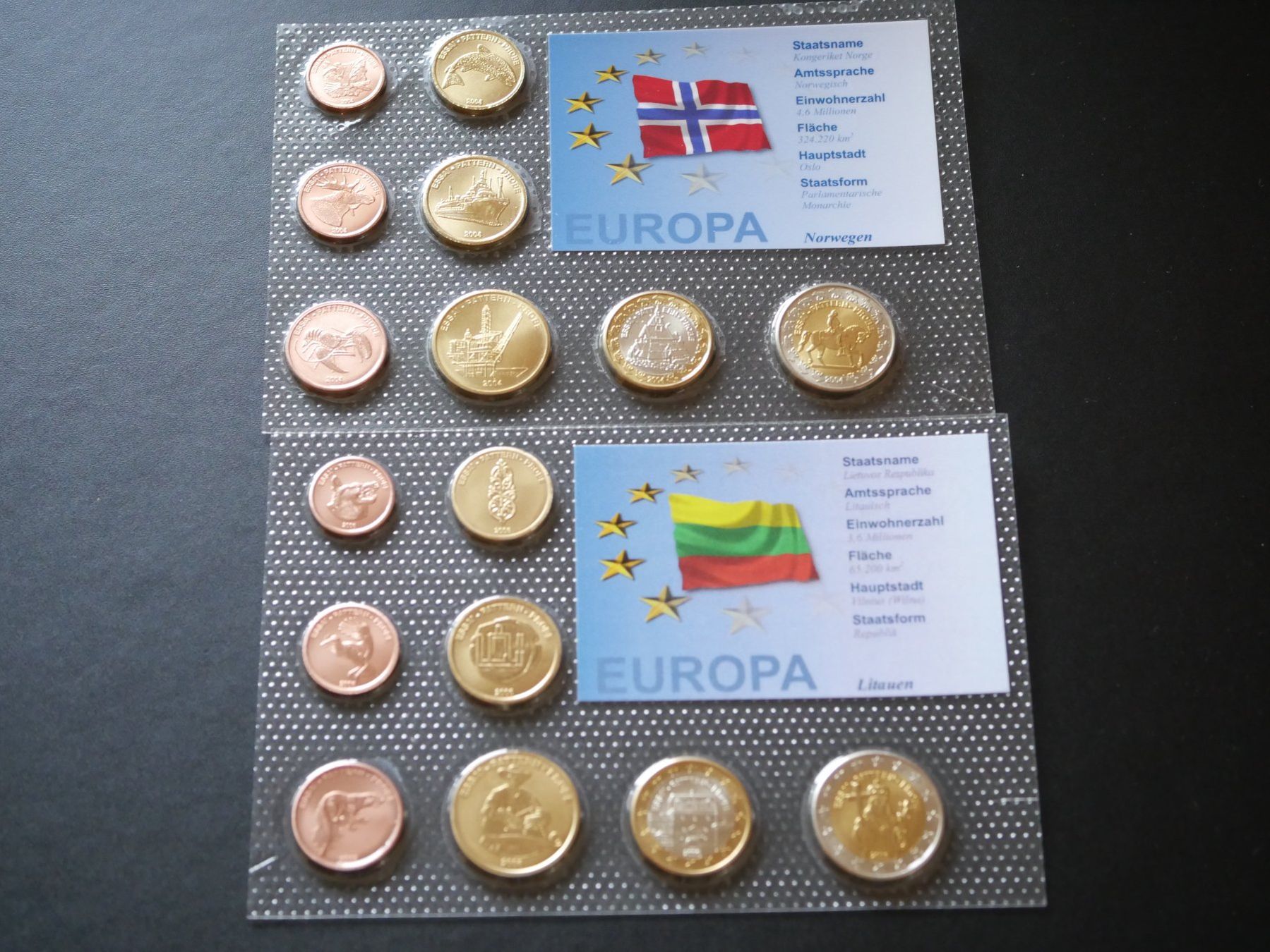 Alle Münzen: 10 x Euro Proben mit Ordner ***TOP*** 3 – Neu und originalverpackt aus Kreuzlingen von Samson01 3