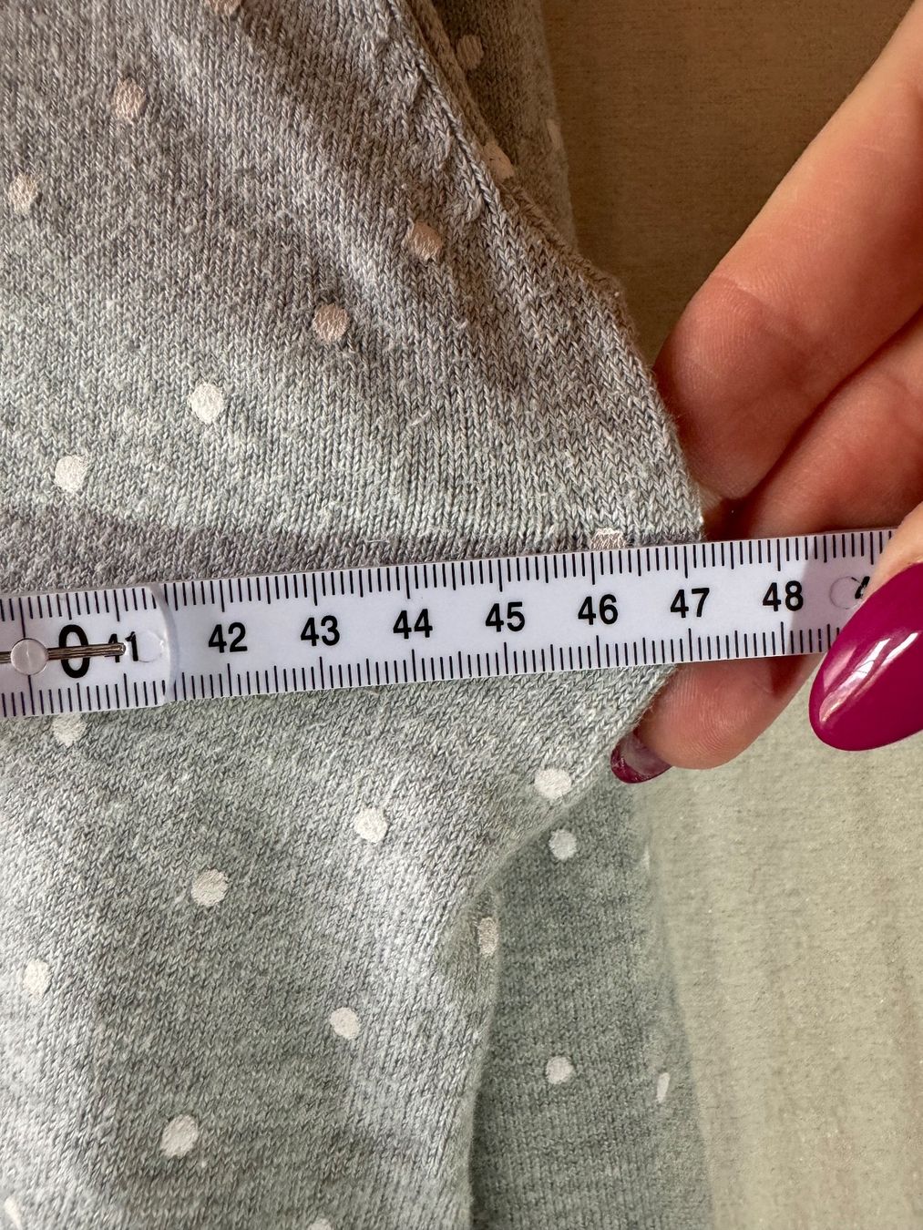 C&A Jacken: Gepunktete Strickjacke von C&S Gr. M – Gebraucht aus Grosswangen von SALE_SALE_SALE 6