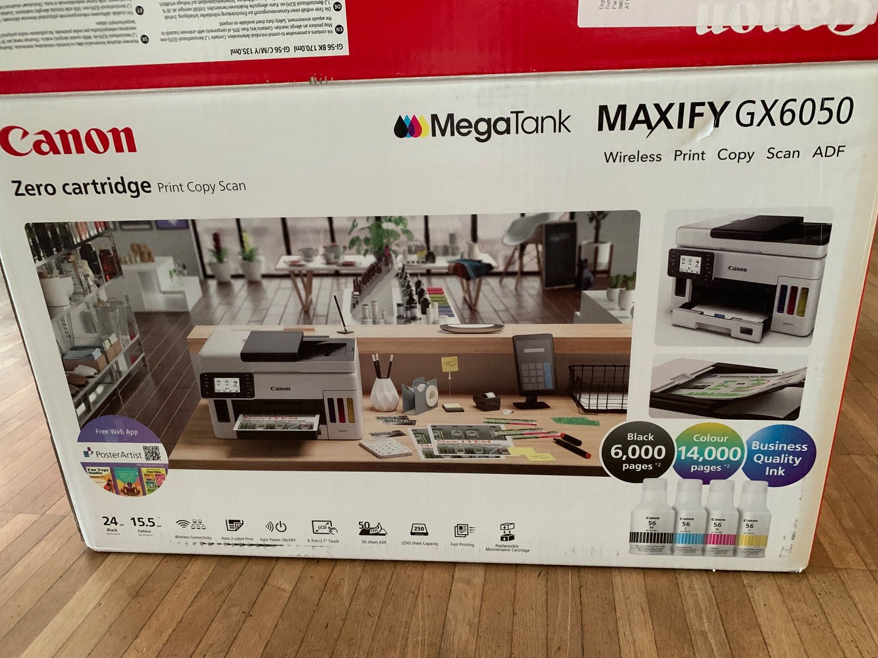Canon Stampanti: Canon Maxify GX7050 Tintenstrahl Multifunktionsdrucker – Usato da Au ZH venduto da Clio72 5