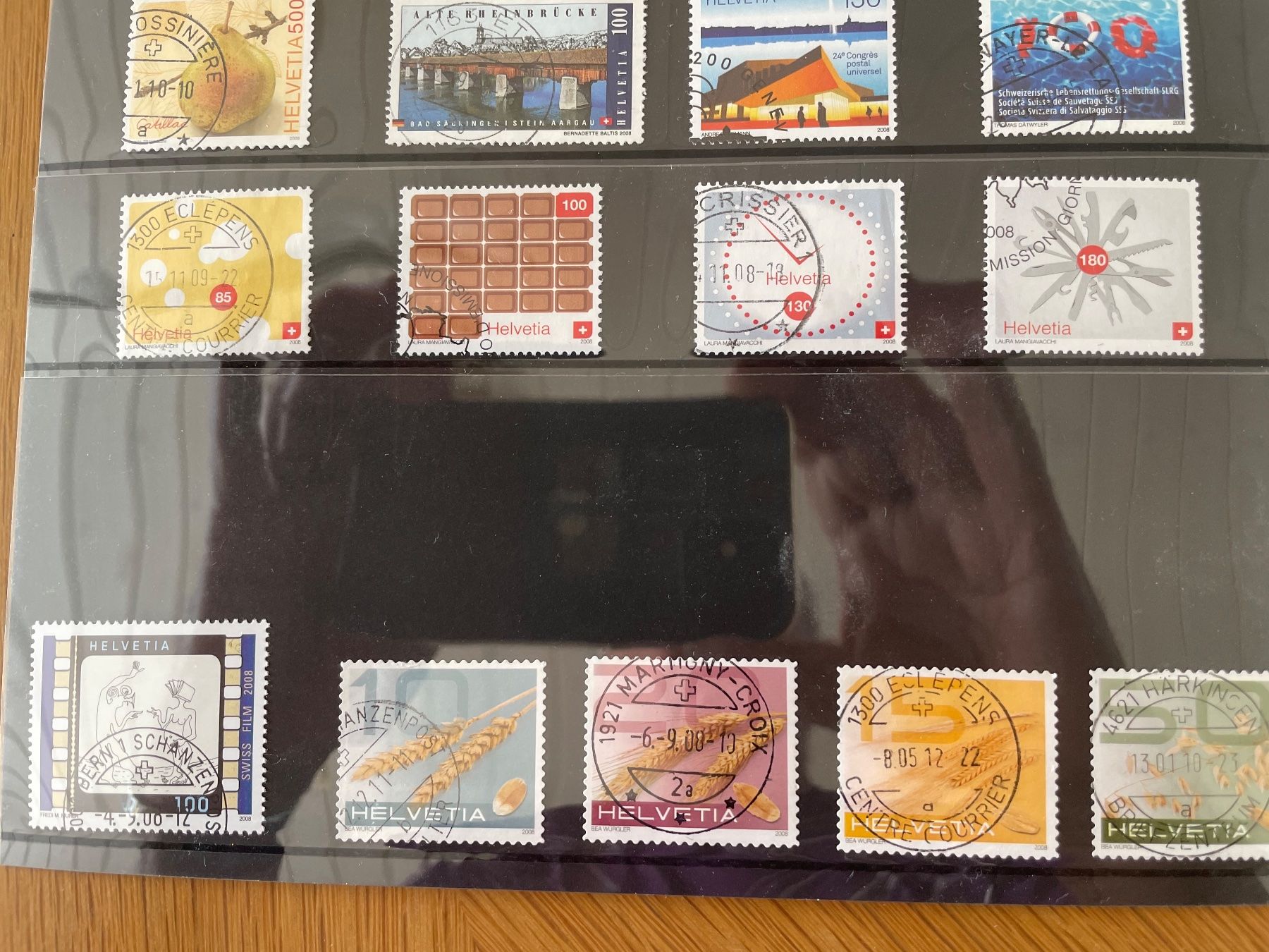 Tutti i francobolli: ANNEE 2008 COMPLETE dès 5.- ! – Usato da Sonceboz-Sombeval venduto da Comment2 4
