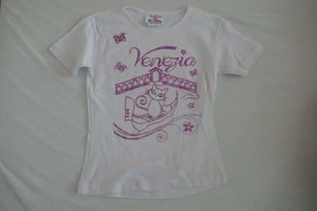 Schmuckes T-Shirt von Venedig, Gr. 6 J.