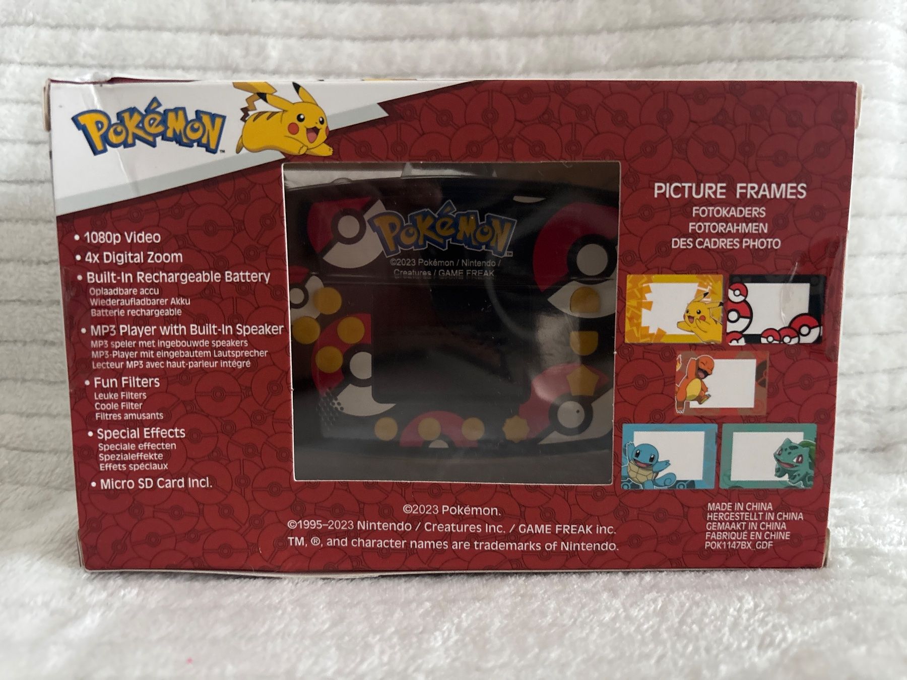 Pokémon Giocattoli: Pokémon Interactive Kamera mit Micro SD Karte – Nuovo e nell'imballaggio originale da Oberegg venduto da MR-shop 1