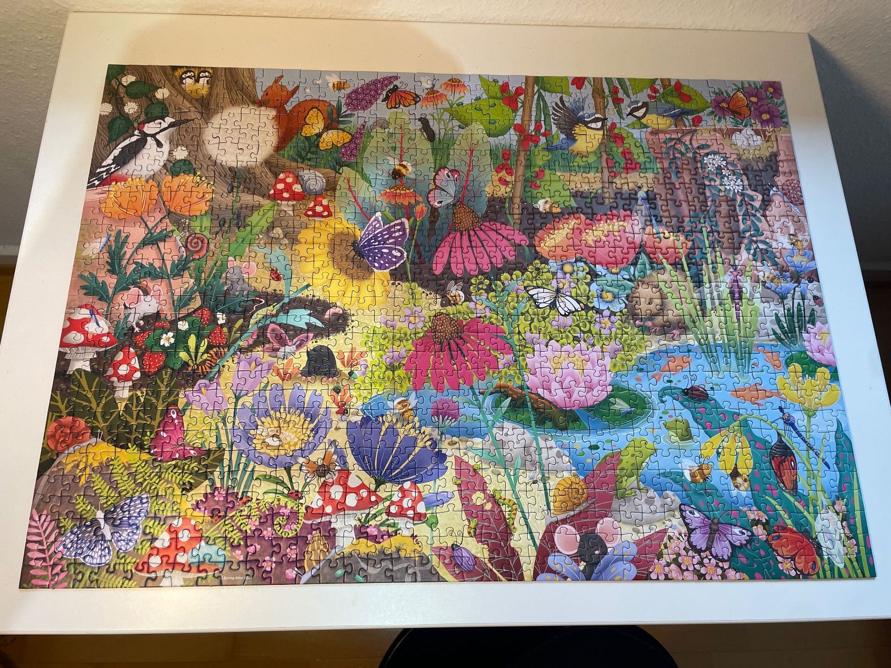 Ravensburger 1000 Teile Puzzle „The Gardener‘s Palette“ – 70x50 Cm – Mit Softclick-Technologie