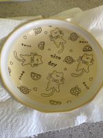 Teller mit Katzenmotiv NEU