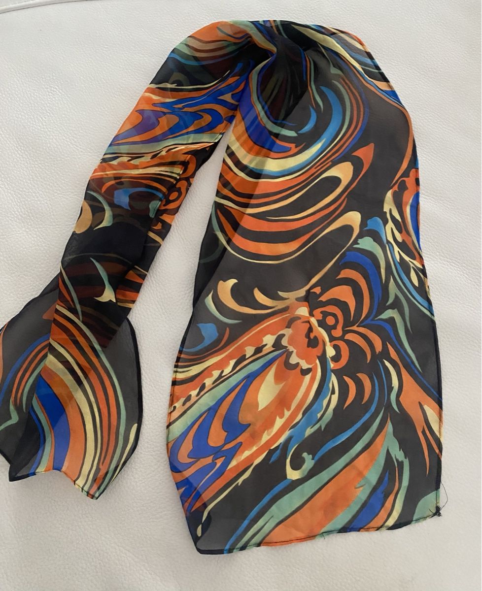 Foulard & Sciarpe: 2 x Seiden Schal  – Usato da Opfikon venduto da Luis144 6