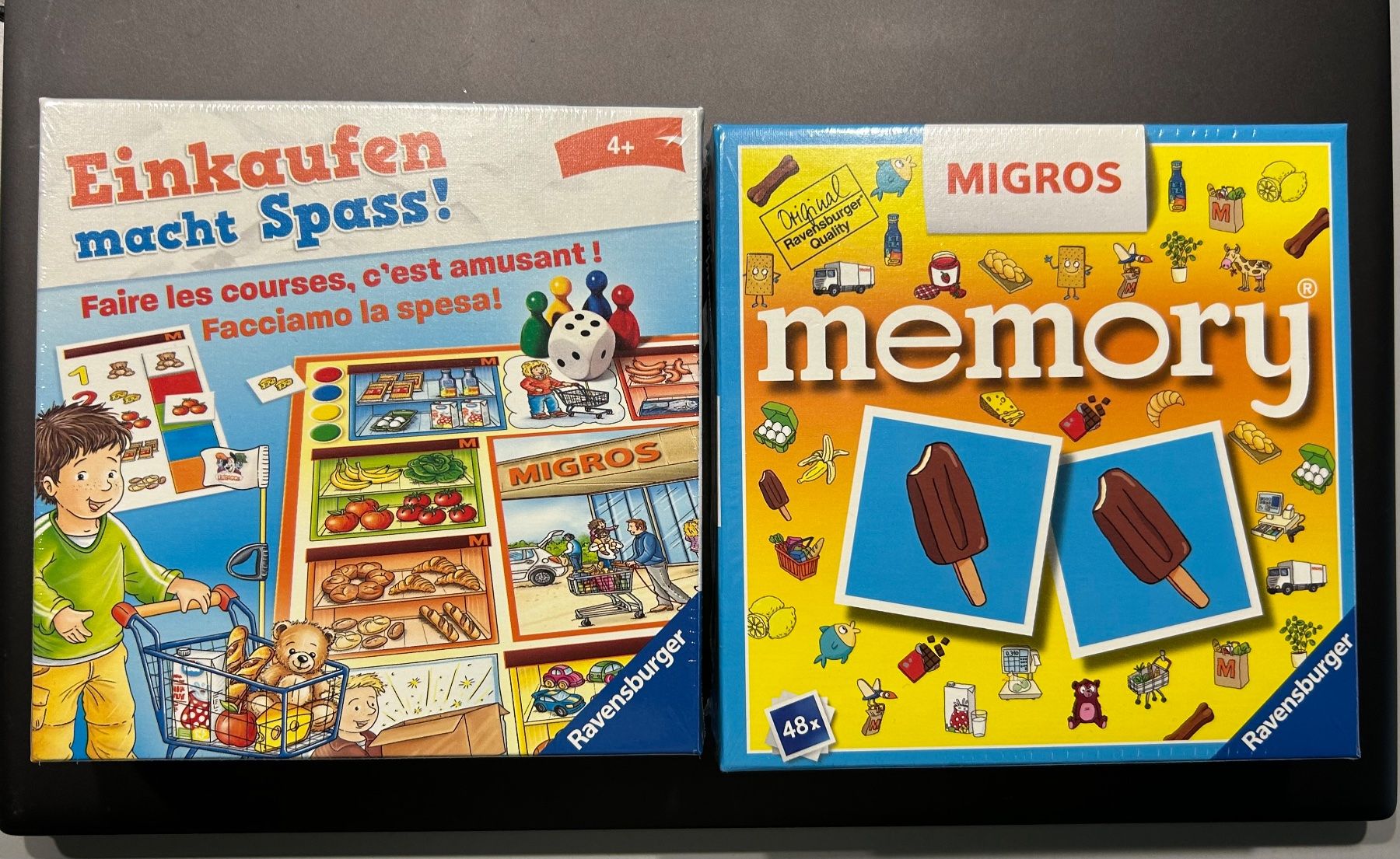 Ravensburger Spiele: 2 Migros Spiele von Ravensburger – Gebraucht aus Bassersdorf von Shelby70