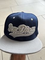 San Diego Snapback Cap – Blau-Grau – SD Cali Style