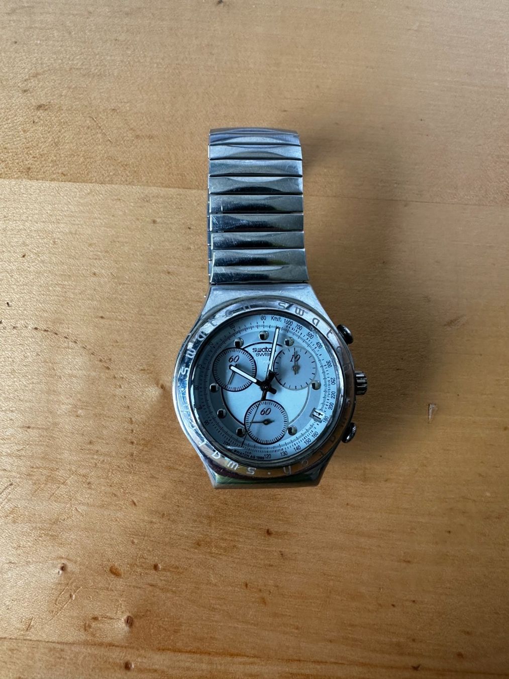 Swatch Orologi: Swatch Irony Chrono Rough & Rugged - Flex – Usato da Birmensdorf ZH venduto da Broesli