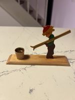 Alte Holz Weihnachtsfigur Erzgebirge