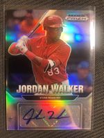 Panini Prizm Baseball Jordan Walker Autogramm