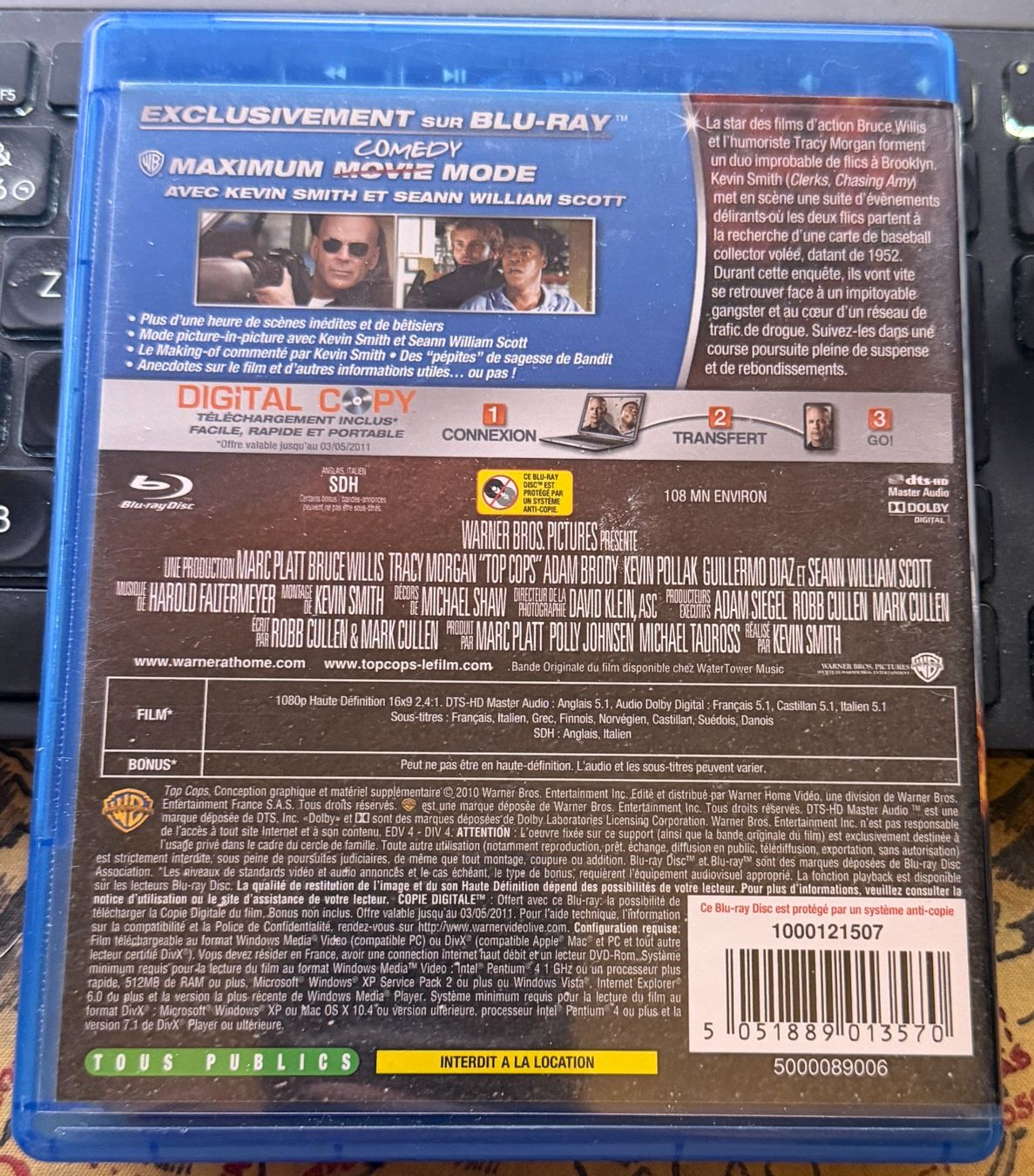 Tous les DVDs: Top Cops (2010) - Blu-ray – D'occasion à Semsales par __Florian__ 2