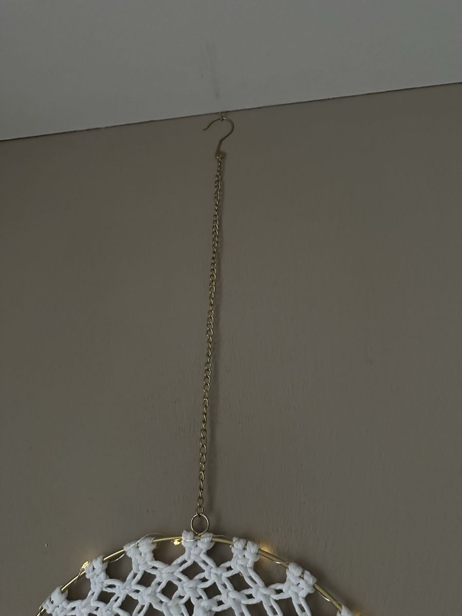 Tutte le decorazioni: Wunderschöner Makramee-Traumfänger mit Licht, neuwertig! – Nuovo (secondo la descrizione) da Altendorf venduto da Eastwick4 3